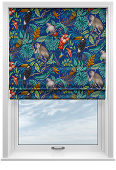 Rain Forest, Marine - Roman Blind
